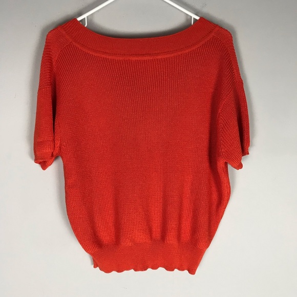 Workshop Republic short sleeve sweater orange - Picture 5 of 5